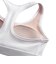 DX6822　W SWSH MED SPT BRA　100WHITE/BLACK　668330-0002