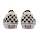 VN000EYEBWW　SLIP ON*　BLK/WHT CHK/WHT　438785-0001