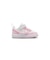 KDV5458　12-16 COURT BOROUGH LOW (TD)　105WHT/PNKFOM　667681-0002