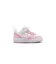KDV5458　12-16 COURT BOROUGH LOW (TD)　105WHT/PNKFOM　667681-0002