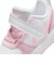 KDV5458　12-16 COURT BOROUGH LOW (TD)　105WHT/PNKFOM　667681-0002