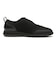 SR07066　KNIT LACE UP　BLACK/BLACK　665188-0001