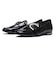 JE-2042　STONE BELT LOAFER2　E/BLACK　672779-0001