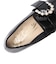 JE-2042　STONE BELT LOAFER2　E/BLACK　672779-0001
