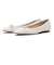 JE-2120　SQUARE SOFT BALLET　IVORY　677734-0002