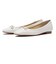 JE-2120　SQUARE SOFT BALLET　IVORY　677734-0002