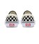V98 LITE　SLIP ON LITE　BLK/WHT CHK　672836-0003