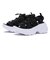 399022　CILIA WEDGE SANDAL　*04BLACK/WHITE　675973-0004