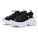 399022　CILIA WEDGE SANDAL　*04BLACK/WHITE　675973-0004