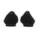 W5043　ROUND KNIT　BLACK/CHARCOAL　672707-0001