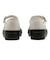 31314010　AS LT PLTS MJ HEARTBUCKLE OX　WHT/BLK　690493-0001