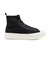 31314000　AS LIGHT PLTS KNIT HI　BLACK　690522-0001