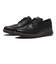 C40710　OG MERIDIAN APRON TOE OXFORDS　*BLACK / BLACK　696242-0001