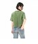 125R3012900　W Cropped LOGO TEE　GREEN　695071-0002