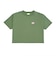 125R3012900　W Cropped LOGO TEE　GREEN　695071-0002