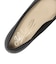JE-3001　HEEL PUFF BALLET3　BLACK　696804-0001