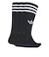 JV7417　U 3ST HIGH SOCKS 3P　BLACK/WHITE　698606-0001