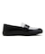 31315090　AS COINLOAFER　BLACK/WHITE　695501-0001