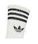 JV7401　U 3ST CREW SOCKS 3P　WHITE/BLACK　698598-0001