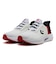 33600130　CAVESTAR SLIT SLIDE　WHITE/BLACK/RED　699779-0001