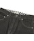 125K3143000　W curvy denim pants　BLACK　701882-0003