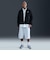 HV1430　M CLUB SHERPA COACHE　010BLK/WHT　703846-0001