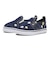 V98TDL DFLW　12-165(H)SLIP ON　DENIM/WHITE　696791-0001