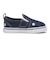 V98TDL DFLW　12-165(H)SLIP ON　DENIM/WHITE　696791-0001