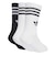 JZ7496　K CREW SOCKS 3P　WHT/WHT/BLK　706644-0001