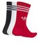 JW0332　K CREW SOCKS 3P　BETT/BLK/WHT　706643-0001