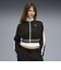 636779　W T7 PIQUE CROPPED TRACK JKT　01BK　708934-0001