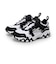 FK0100112001　17-22 OAKMONT V2 KD　*Black/White　712065-0001