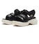 W2064　CL VL PUFF SANDAL 6　BLACK　705035-0001