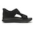 W2074　CL WAFFLE SANDAL　BLACK　706932-0001