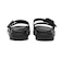 W2088　BIJOU FLAT SANDAL　BLACK　708628-0001