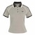 KX1871　W TWEED POLO SHIRT(GFX INJ)　LIGHTBROWN　715995-0001