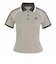 KX1871　W TWEED POLO SHIRT(GFX INJ)　LIGHTBROWN　715995-0001