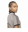 KX1871　W TWEED POLO SHIRT(GFX INJ)　LIGHTBROWN　715995-0001