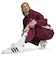 LF1060　W FBIRD BARREL TP(BADIGIRL)　MAROON　716001-0001