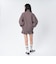 126K3090801　W CHECK ZIP BLOUSON　RED　715455-0002