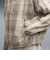 639021　W T7 RELAXED TARTAN WOVEN JKT　81MOUSE GRAY　717908-0002