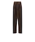 LC5984　U VELOUR PINTUCK PT　*DARKBROWN　716485-0001