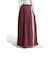 LG4078　W PLEATED TP(ARCH2)　SHADOWRED　716011-0001