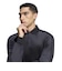 LC5959　U VELOUR LS POLO　*BLACK　716481-0001