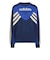 KR7014　W GARMENT WASHED GRAPHIC CREW　BBLUE/NINDG　716412-0001
