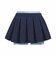 KU0501　W WOVEN SKIRT(ORI PREP)　NIGHTINDIGO　715804-0001