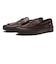 V296 LEA　LOAFER　BROWN　714351-0002