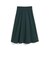 634064　W T7 WOVEN MIDI SKIRT　75GREEN TERRAIN　699634-0002
