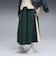 634064　W T7 WOVEN MIDI SKIRT　75GREEN TERRAIN　699634-0002