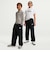 IF2825　K CLUB WVN CRGO PNT　010BLACK/WHITE　722083-0001
